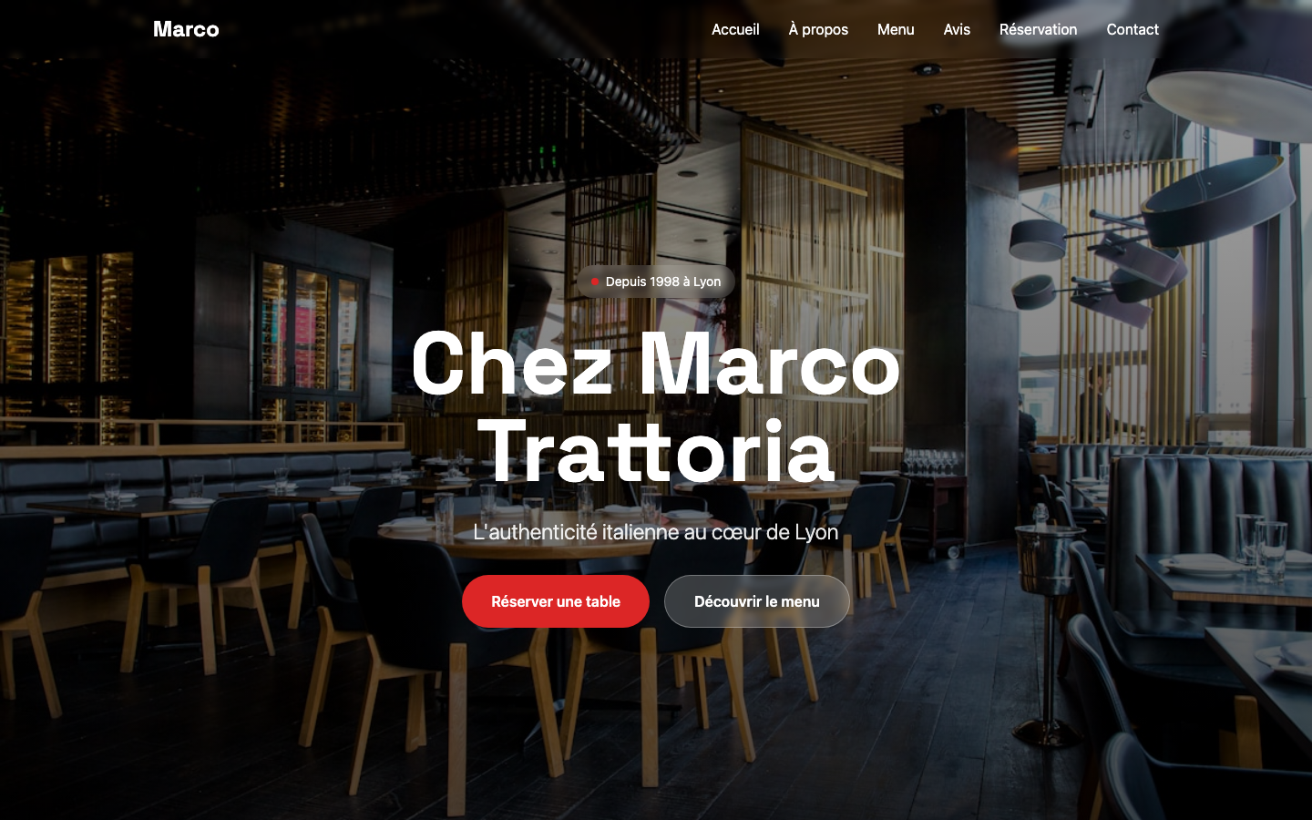 Chez Marco Trattoria